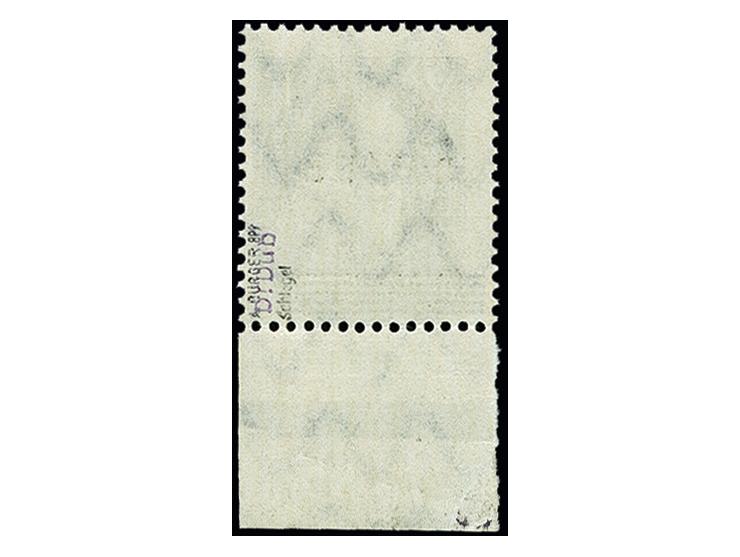 Unverausgabte: 2 Pfg. mit Unterrand, postfrisch, tadellos, u.a. sign. Burger BPP sowie Fotoattest Braun BPP (2019) (Mi. 2.500