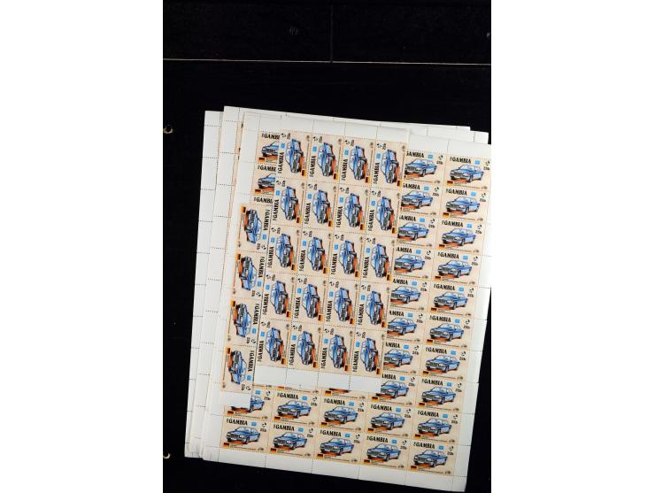 1960/2007, mint never hinged huge stock (few used), including sheets, souvenir sheets and souvenir sheets, much material in 4