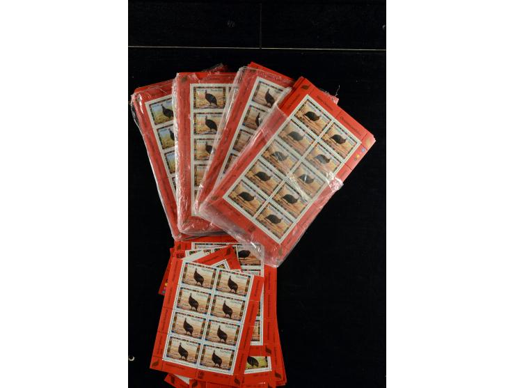 1960/2007, mint never hinged huge stock (few used), including sheets, souvenir sheets and souvenir sheets, much material in 4