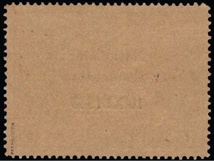 1943, Verwaltungsausschuss 10 L., Aufdruckfeld 31, postfrisch, tadellos, eine seltene Marke, sign. Pfenninger