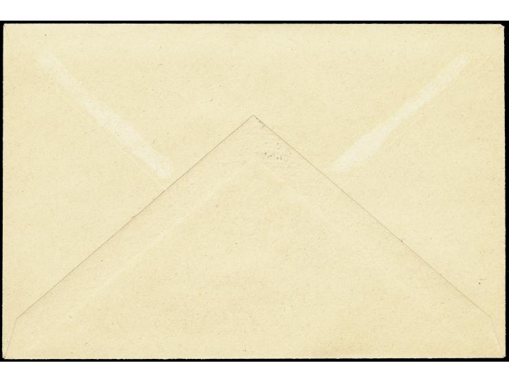 Sokol-Winterspiele 1Kc. mit kopfstehendem Aufdruck, sauber mit Sonderstempel auf Blanko-Umschlag, sehr selten, tadellos, Foto