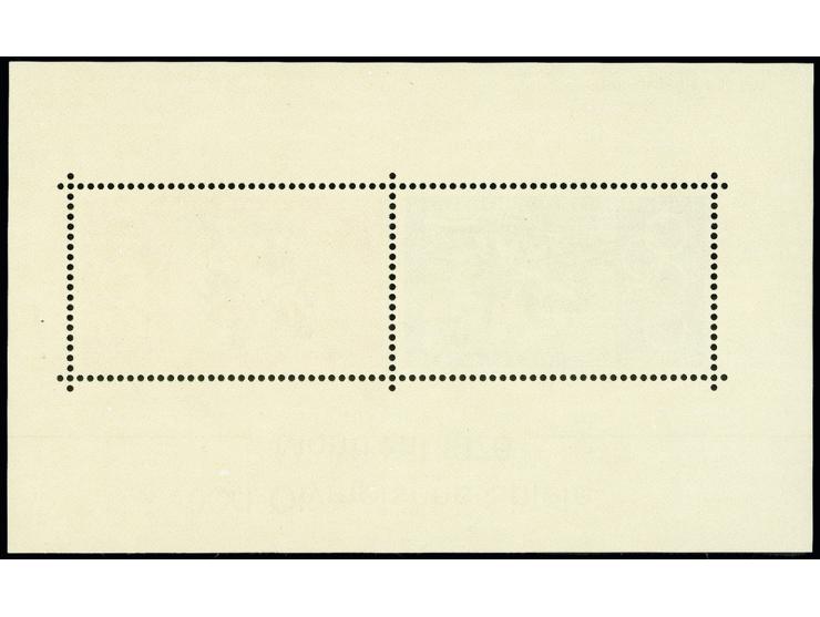 1976, Olympische Sommerspiele Montreal-Block im Format 115x70 mm, postfrisch, im Unterrand mit Fingerspuren, sonst tadellos, 