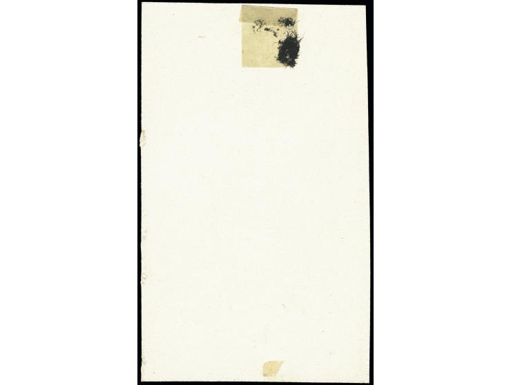 Kirgisische SSR 30 K. aus der rechten unteren Bogenecke, ​sauber mit Stempel "TELSIAI 13.VIII.41" auf Briefstück, Auflage nur