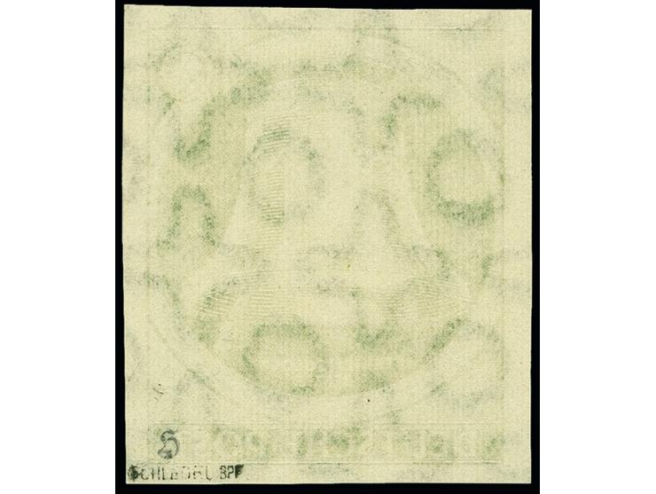 1951, Glocke III 10 Pfg. ungezähnt, postfrisch, tadellos, Händler-Signatur und Fotoattest D. Schlegel BPP (2022)
