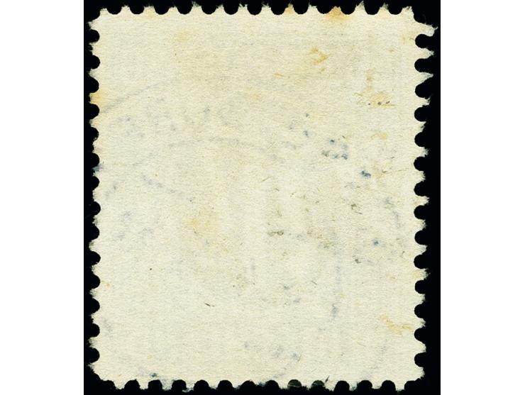 50 Pfg. schwarzgrün, gez. 11 ½:11, sauber gestempelt "DÜSSELDORF 8.4.46", minimalste Fleckchen, sonst einwandfrei, eine selte