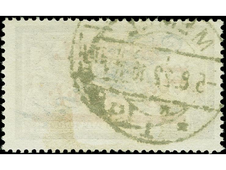 1922, Flugpost 3M., sauber gestempelt, tadellos, ausgabetypisch gezähnt, Fotoattest Huylmans BPP (2022)

 
