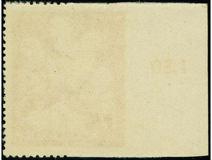 1943, 10 Jahre WHW, links ungezähntes Seitenrandstück, postfrisch, tadellos, eine seltene Marke, Fotoattest HD Schlegel BPP (