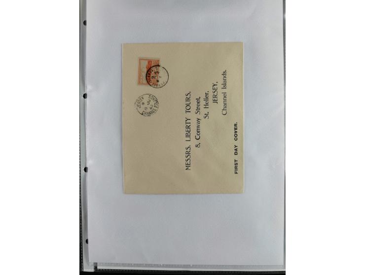 1941/45, kleine gestempelte Partie mit einigen Briefen/Karten, sauber auf selbst gestalteten Albenblättern, mit Albanien, Kan