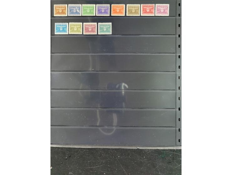 1939/45, meist ungebrauchte und postfrische Sammlung inkl. kleiner Feldpost-Anteil und Deutsche Propaganda-Ausgaben, dabei u.