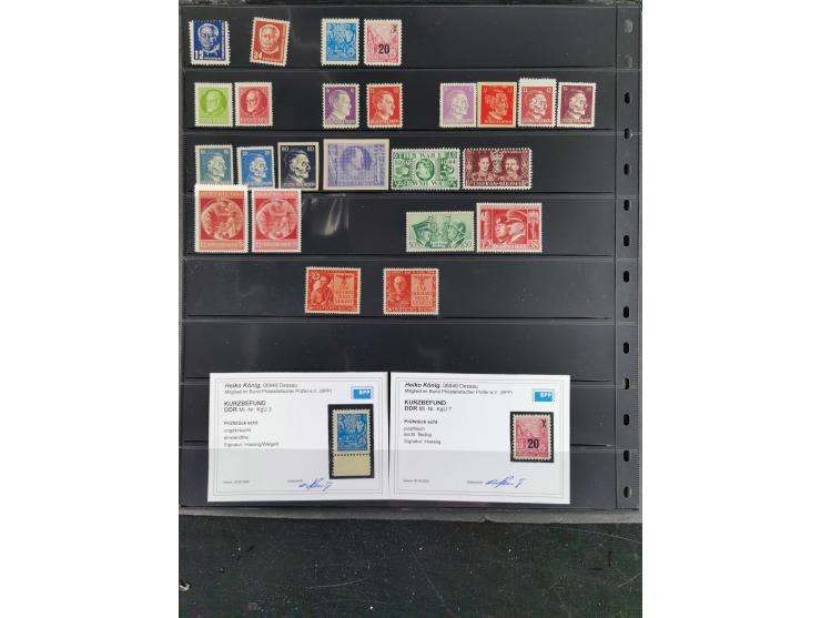 1939/45, meist ungebrauchte und postfrische Sammlung inkl. kleiner Feldpost-Anteil und Deutsche Propaganda-Ausgaben, dabei u.