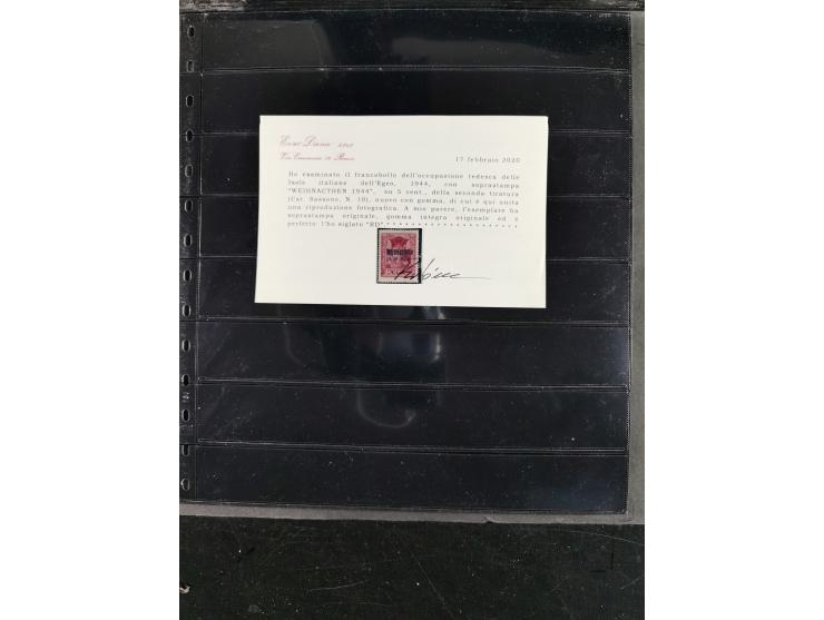 1939/45, meist ungebrauchte und postfrische Sammlung inkl. kleiner Feldpost-Anteil und Deutsche Propaganda-Ausgaben, dabei u.