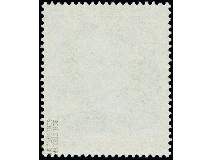 Tag der Briefmarke 20 Pfg. mit Abart "Druck auf der Gummiseite", postfrisch, tadellos, doppelt sign. Schlegel BPP sowie Fotoa