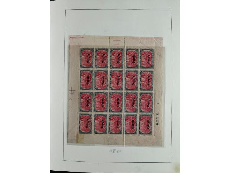 1920/39, interessante postfrische/ungebrauchte und gestempelte Sammlung in 1 Album, inkl. Dienstmarken und Portomarken, mit M
