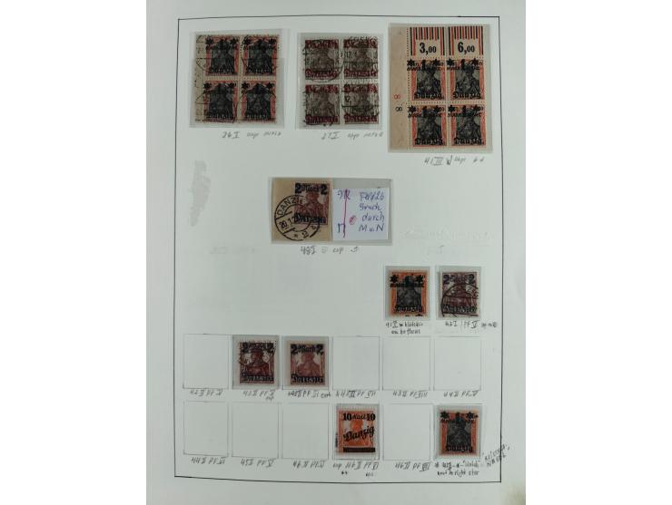 1920/39, interessante postfrische/ungebrauchte und gestempelte Sammlung in 1 Album, inkl. Dienstmarken und Portomarken, mit M