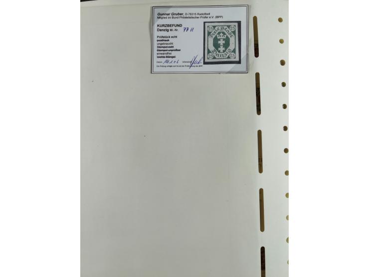 1920/39, interessante postfrische/ungebrauchte und gestempelte Sammlung in 1 Album, inkl. Dienstmarken und Portomarken, mit M