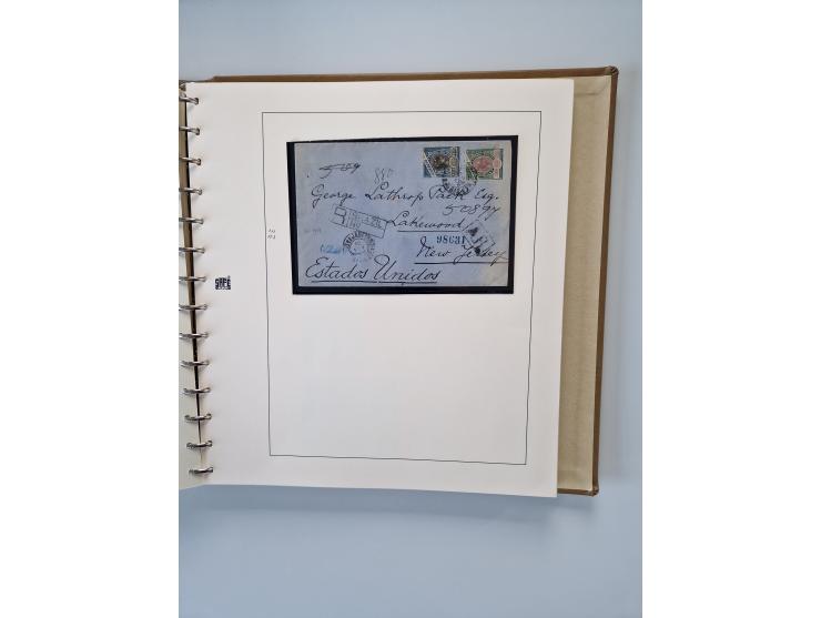 1843/2007 (ca.), umfangreiche postfrische, ungebrauchte und gebrauchte Sammlung in 32 Alben mit Briefen, inkl. amtlichen, Geb