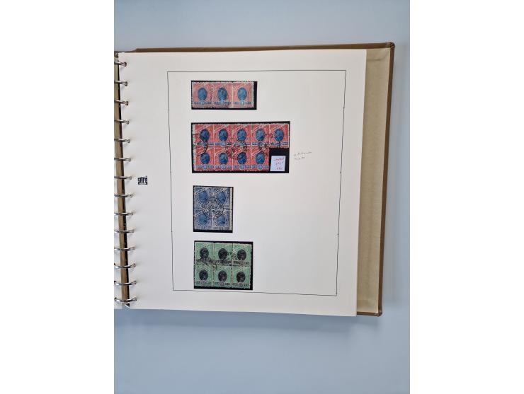 1843/2007 (ca.), umfangreiche postfrische, ungebrauchte und gebrauchte Sammlung in 32 Alben mit Briefen, inkl. amtlichen, Geb