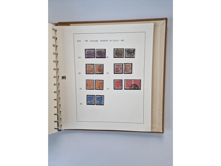 1843/2007 (ca.), umfangreiche postfrische, ungebrauchte und gebrauchte Sammlung in 32 Alben mit Briefen, inkl. amtlichen, Geb