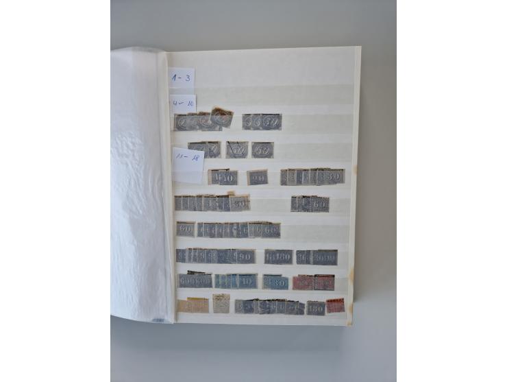 1843/2007 (ca.), umfangreiche postfrische, ungebrauchte und gebrauchte Sammlung in 32 Alben mit Briefen, inkl. amtlichen, Geb