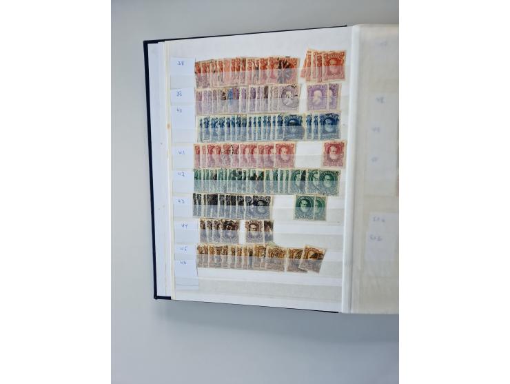 1843/2007 (ca.), umfangreiche postfrische, ungebrauchte und gebrauchte Sammlung in 32 Alben mit Briefen, inkl. amtlichen, Geb