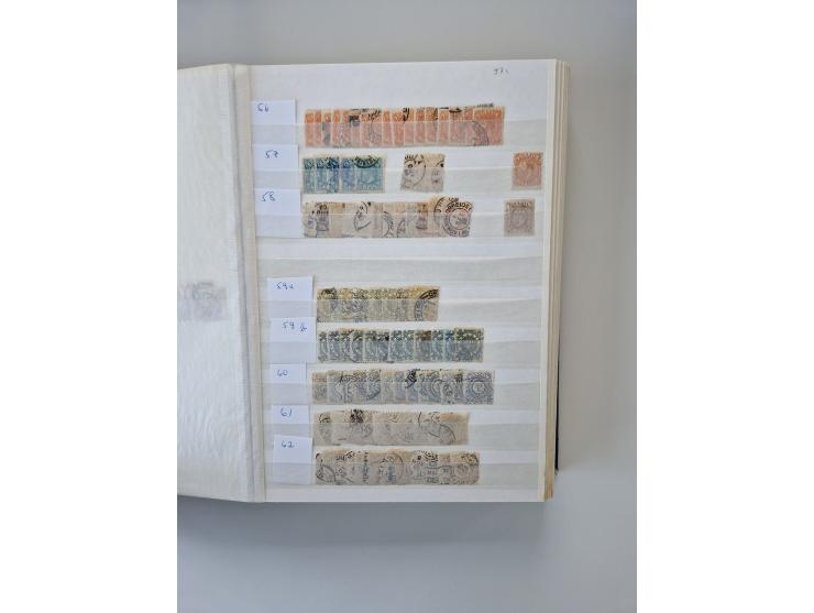 1843/2007 (ca.), umfangreiche postfrische, ungebrauchte und gebrauchte Sammlung in 32 Alben mit Briefen, inkl. amtlichen, Geb