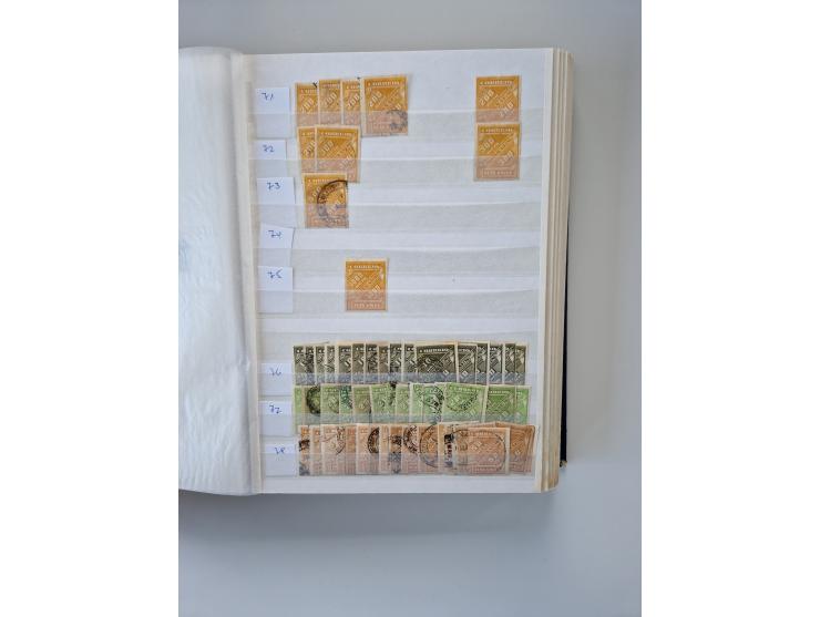 1843/2007 (ca.), umfangreiche postfrische, ungebrauchte und gebrauchte Sammlung in 32 Alben mit Briefen, inkl. amtlichen, Geb