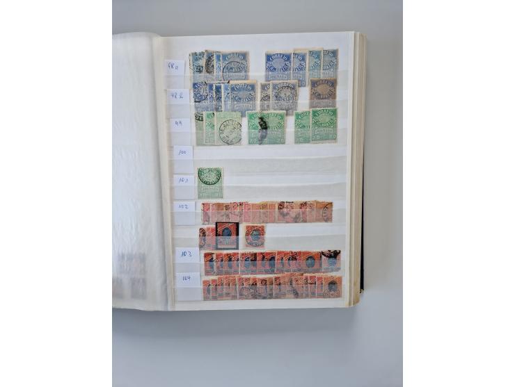 1843/2007 (ca.), umfangreiche postfrische, ungebrauchte und gebrauchte Sammlung in 32 Alben mit Briefen, inkl. amtlichen, Geb