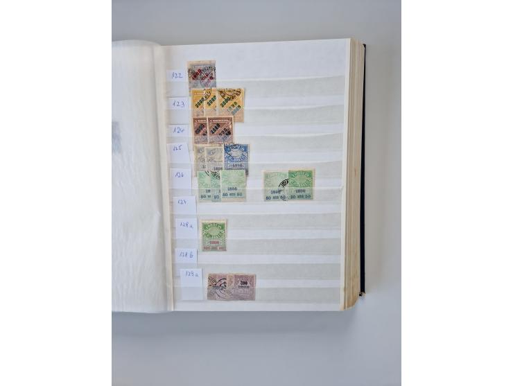 1843/2007 (ca.), umfangreiche postfrische, ungebrauchte und gebrauchte Sammlung in 32 Alben mit Briefen, inkl. amtlichen, Geb