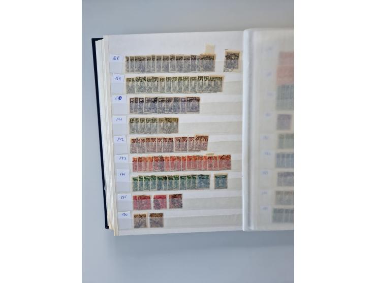 1843/2007 (ca.), umfangreiche postfrische, ungebrauchte und gebrauchte Sammlung in 32 Alben mit Briefen, inkl. amtlichen, Geb