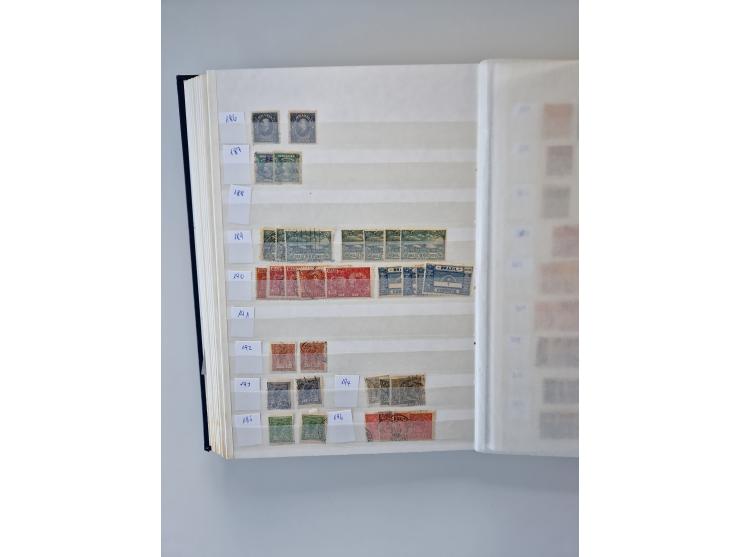 1843/2007 (ca.), umfangreiche postfrische, ungebrauchte und gebrauchte Sammlung in 32 Alben mit Briefen, inkl. amtlichen, Geb
