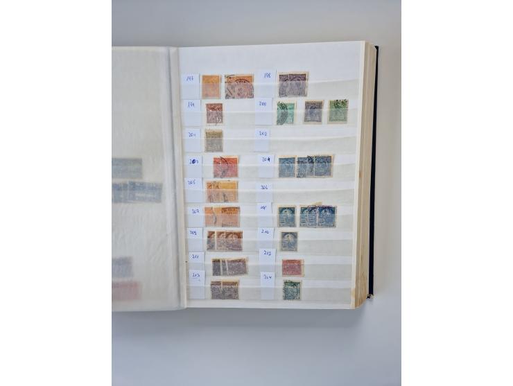 1843/2007 (ca.), umfangreiche postfrische, ungebrauchte und gebrauchte Sammlung in 32 Alben mit Briefen, inkl. amtlichen, Geb