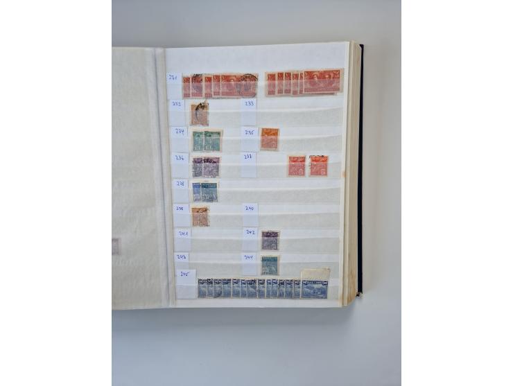 1843/2007 (ca.), umfangreiche postfrische, ungebrauchte und gebrauchte Sammlung in 32 Alben mit Briefen, inkl. amtlichen, Geb