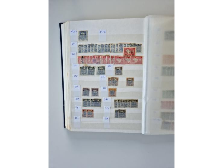 1843/2007 (ca.), umfangreiche postfrische, ungebrauchte und gebrauchte Sammlung in 32 Alben mit Briefen, inkl. amtlichen, Geb