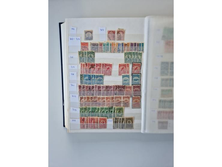 1843/2007 (ca.), umfangreiche postfrische, ungebrauchte und gebrauchte Sammlung in 32 Alben mit Briefen, inkl. amtlichen, Geb