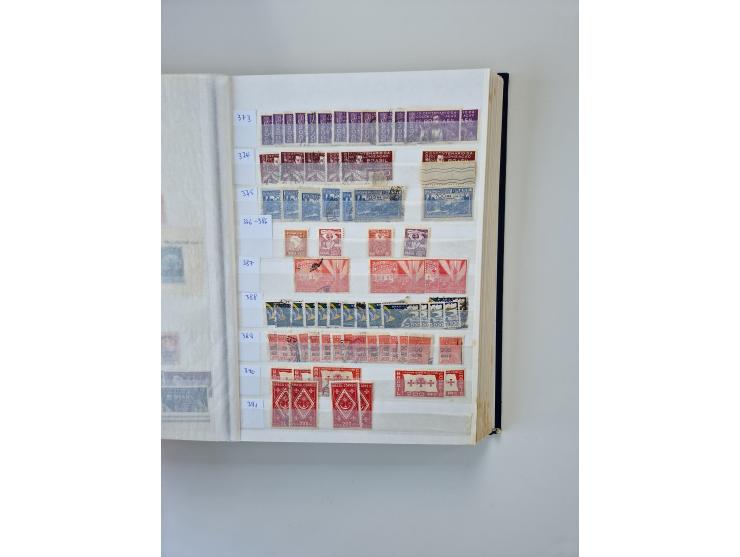 1843/2007 (ca.), umfangreiche postfrische, ungebrauchte und gebrauchte Sammlung in 32 Alben mit Briefen, inkl. amtlichen, Geb