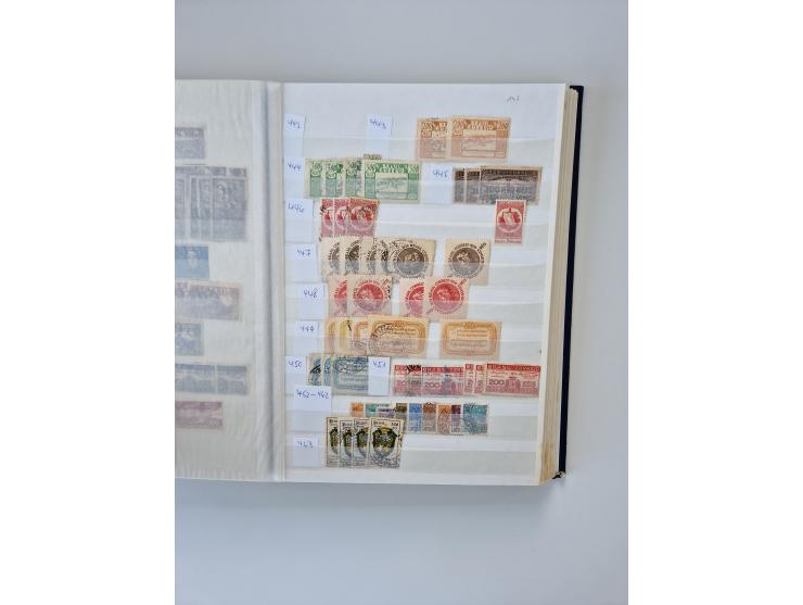 1843/2007 (ca.), umfangreiche postfrische, ungebrauchte und gebrauchte Sammlung in 32 Alben mit Briefen, inkl. amtlichen, Geb