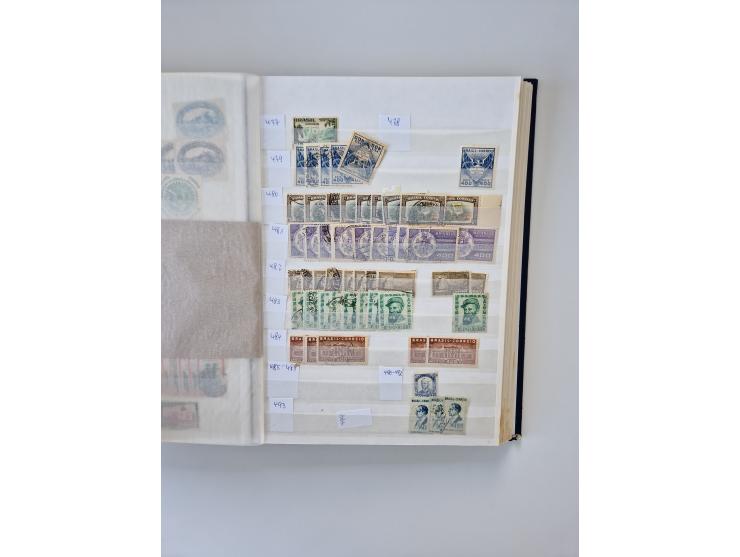 1843/2007 (ca.), umfangreiche postfrische, ungebrauchte und gebrauchte Sammlung in 32 Alben mit Briefen, inkl. amtlichen, Geb