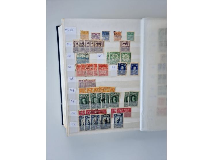 1843/2007 (ca.), umfangreiche postfrische, ungebrauchte und gebrauchte Sammlung in 32 Alben mit Briefen, inkl. amtlichen, Geb