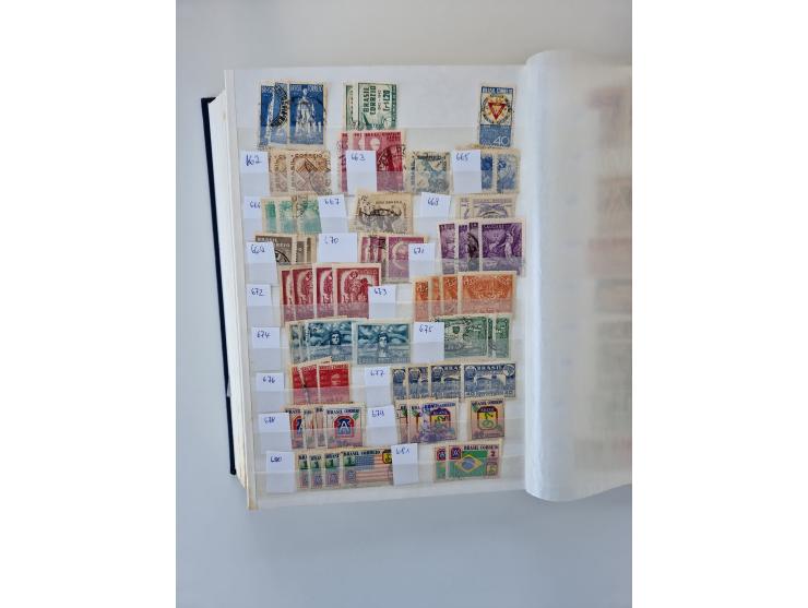 1843/2007 (ca.), umfangreiche postfrische, ungebrauchte und gebrauchte Sammlung in 32 Alben mit Briefen, inkl. amtlichen, Geb