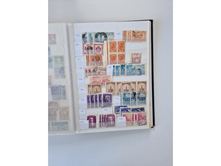 1843/2007 (ca.), umfangreiche postfrische, ungebrauchte und gebrauchte Sammlung in 32 Alben mit Briefen, inkl. amtlichen, Geb