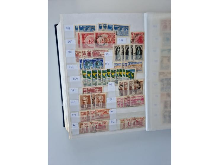 1843/2007 (ca.), umfangreiche postfrische, ungebrauchte und gebrauchte Sammlung in 32 Alben mit Briefen, inkl. amtlichen, Geb