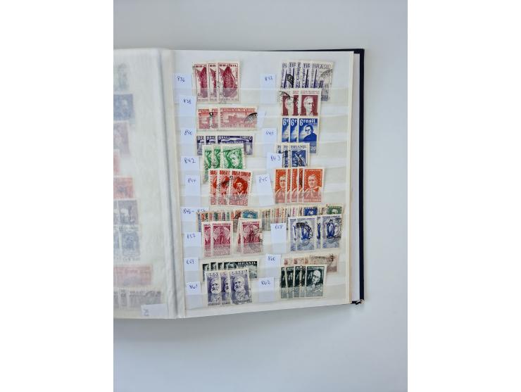 1843/2007 (ca.), umfangreiche postfrische, ungebrauchte und gebrauchte Sammlung in 32 Alben mit Briefen, inkl. amtlichen, Geb