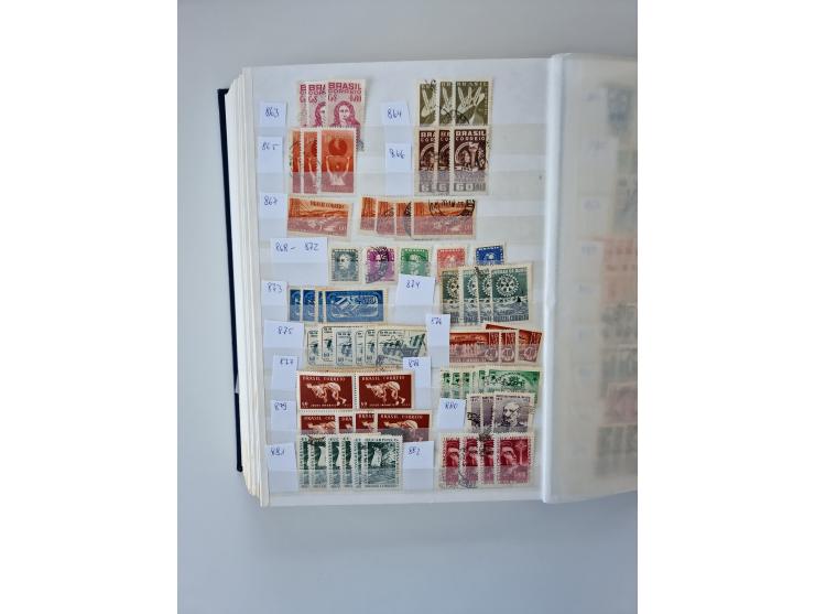 1843/2007 (ca.), umfangreiche postfrische, ungebrauchte und gebrauchte Sammlung in 32 Alben mit Briefen, inkl. amtlichen, Geb