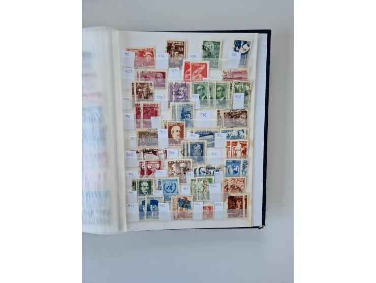 1843/2007 (ca.), umfangreiche postfrische, ungebrauchte und gebrauchte Sammlung in 32 Alben mit Briefen, inkl. amtlichen, Geb