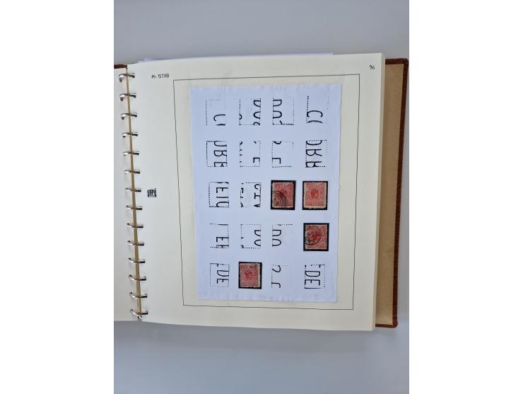 1843/2007 (ca.), umfangreiche postfrische, ungebrauchte und gebrauchte Sammlung in 32 Alben mit Briefen, inkl. amtlichen, Geb