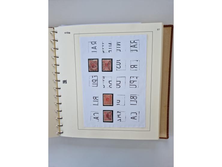 1843/2007 (ca.), umfangreiche postfrische, ungebrauchte und gebrauchte Sammlung in 32 Alben mit Briefen, inkl. amtlichen, Geb