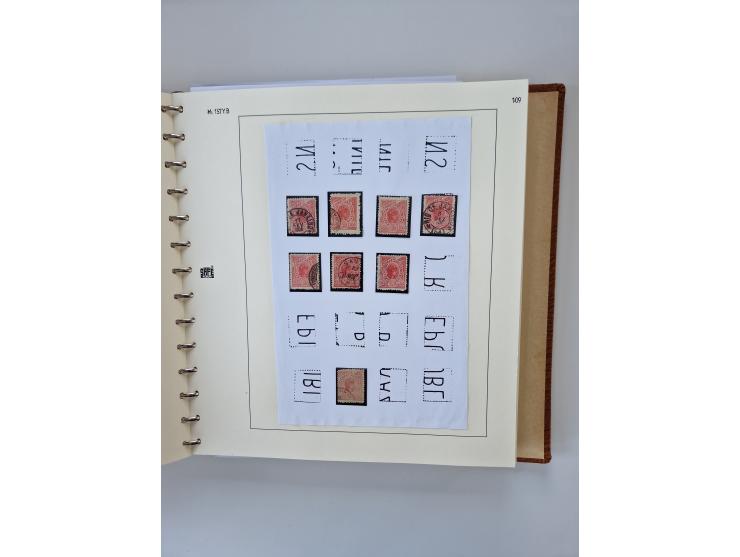 1843/2007 (ca.), umfangreiche postfrische, ungebrauchte und gebrauchte Sammlung in 32 Alben mit Briefen, inkl. amtlichen, Geb