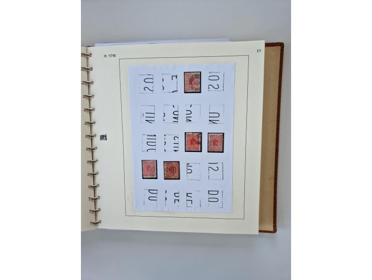 1843/2007 (ca.), umfangreiche postfrische, ungebrauchte und gebrauchte Sammlung in 32 Alben mit Briefen, inkl. amtlichen, Geb