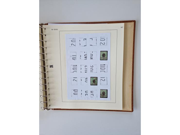 1843/2007 (ca.), umfangreiche postfrische, ungebrauchte und gebrauchte Sammlung in 32 Alben mit Briefen, inkl. amtlichen, Geb