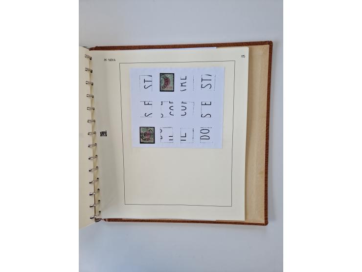 1843/2007 (ca.), umfangreiche postfrische, ungebrauchte und gebrauchte Sammlung in 32 Alben mit Briefen, inkl. amtlichen, Geb